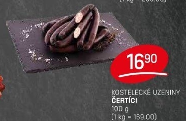 Párky Čertíci Kostelecké uzeniny