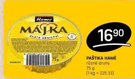 Paštiky Hamé