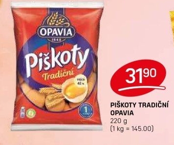 Piškoty Opavia