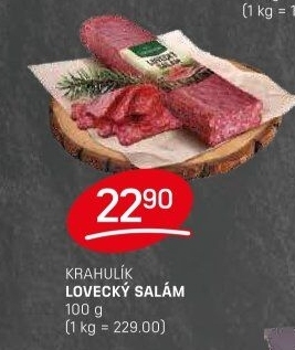 Salám lovecký Krahulík