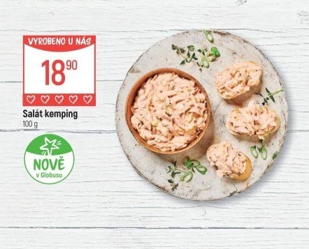 Kemping salát Globus