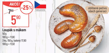 Loupák s mákem