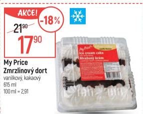 Mražený krém My Price