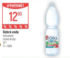 Ochucená voda Dobrá voda