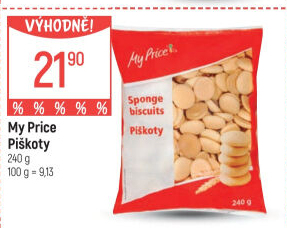 Piškoty My Price