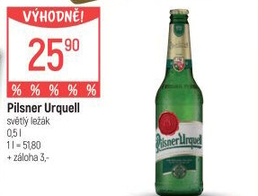 Pivo Pilsner Urquell
