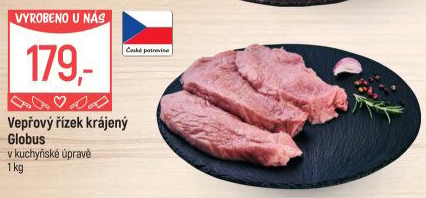 Řízky vepřové Globus