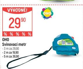 Svinovací metr OHO