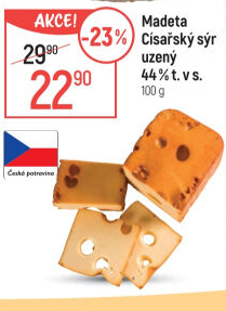 Sýr Císařský uzený Madeta