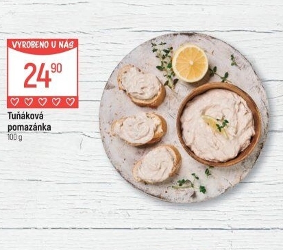 Tuňáková pomazánka Globus