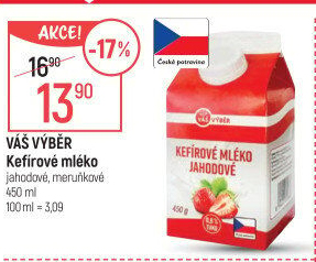 Kefírové mléko ochucené Váš výběr