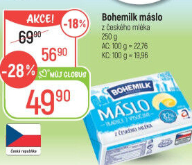 Máslo Opočenské Bohemilk