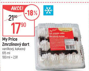 Mražený krém My Price