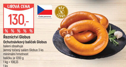 Ochutnávkový balíček Globus