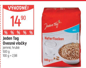 Ovesné vločky Jeden Tag