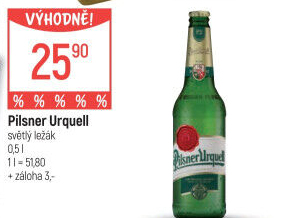 Pivo Pilsner Urquell