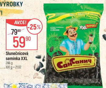 Slunečnicová semínka San Sanych