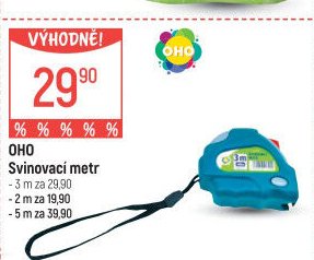 Svinovací metr OHO