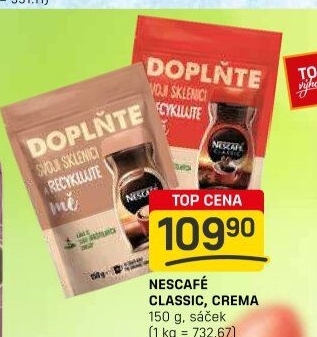 Instantní káva Nescafé Classic