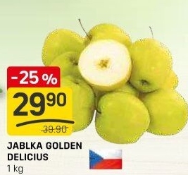 Jablka Golden Delicious