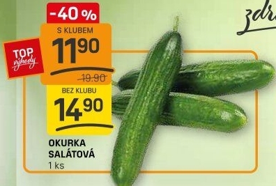 Okurka salátová - hadovka