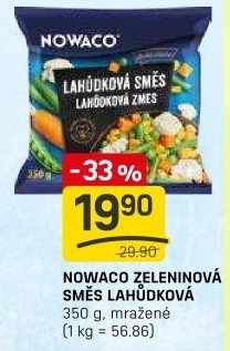 Směs lahůdková zeleninová mražená Nowaco