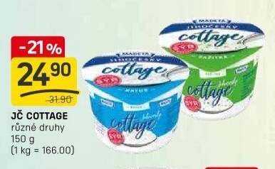 Sýr Cottage Jihočeský Madeta