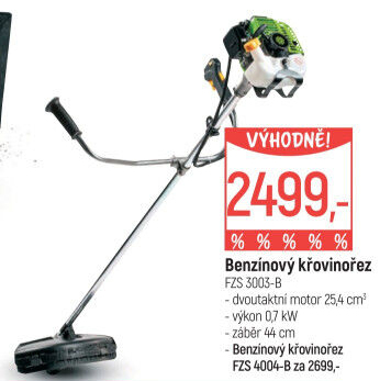 Benzinový křovinořez Fieldmann FZS 3003-B