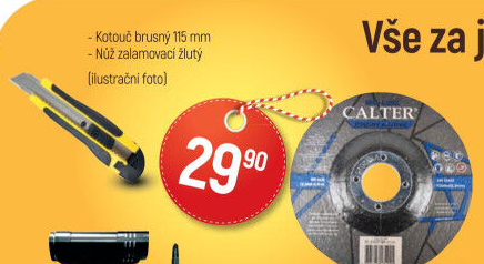 Brusný kotouč Calter