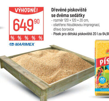 Dětské pískoviště Marimex