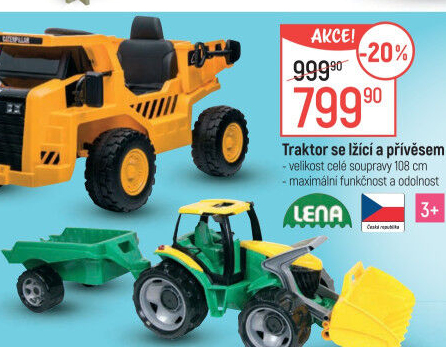 Dětský traktor Lena