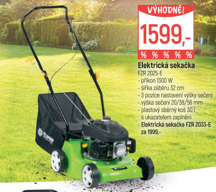 Elektrická sekačka Fieldmann FZR 2025 E