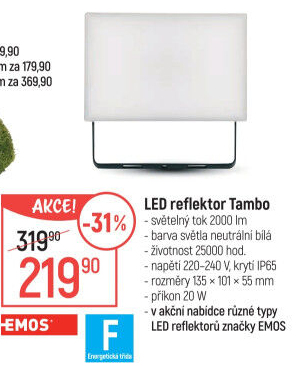 LED reflektor Tambo Emos