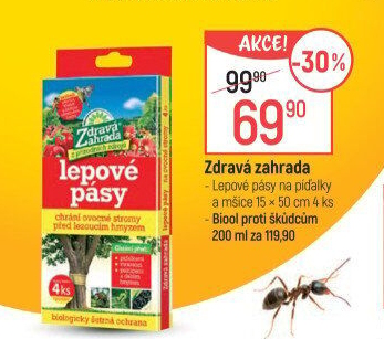 Lepové pásy Zdravá zahrada