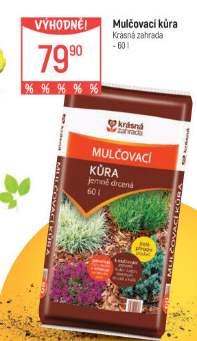 Mulčovací kůra Krásná zahrada