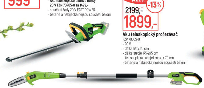 Teleskopický prořezávač FZP 70505-0 Fieldmann