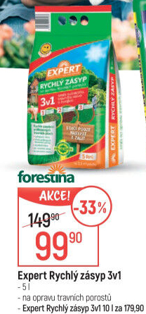 Travní směs Rychlý zásypExpert Forestina