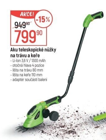 Aku nůžky FZN 4102 AT Fieldmann