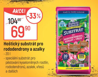 Substrát na rododendrony a azalky Hoštický Substrát