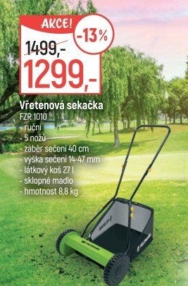 Vřetenová sekačka Fieldmann FZR 1010