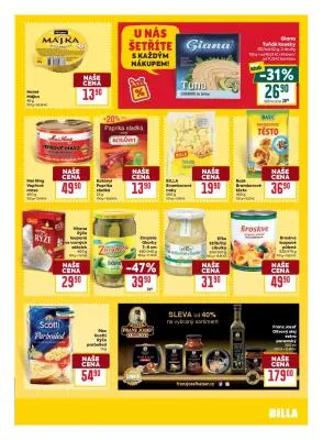akční leták BILLA 19.3.2025-25.3.2025