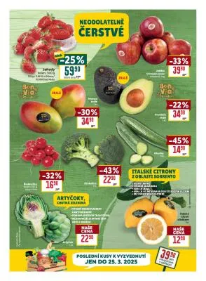 akční leták BILLA 19.3.2025-25.3.2025