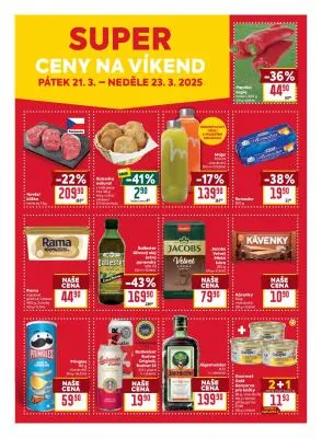 akční leták BILLA 19.3.2025-25.3.2025