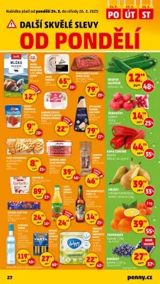 akční leták Penny Market 20.3.2025-26.3.2025