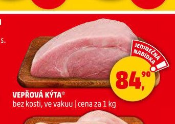 Vepřová kýta bez kosti, 1 kg