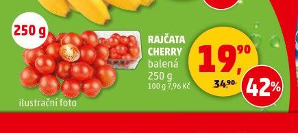 Rajčata cherry 250 g