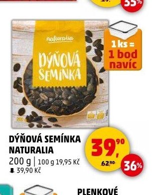 Dýňová semínka Naturalia