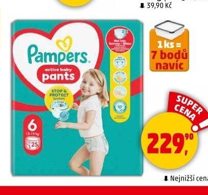 Plenkové kalhotky Pampers Pants