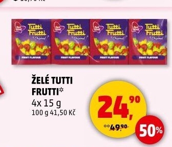 Bonbony Tutti Frutti Red Band