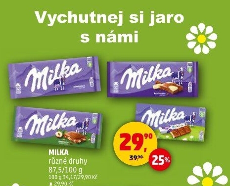 Čokoláda Milka